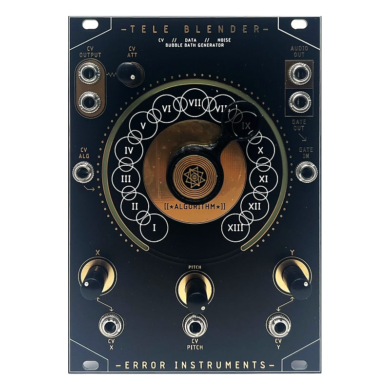 Error Instruments Tele Blender Eurorack Modulation Module (Gold)