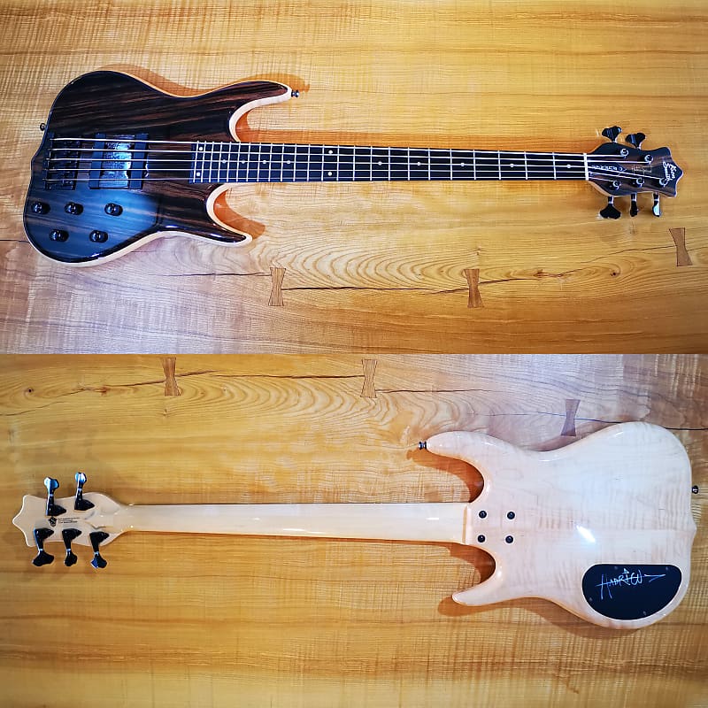 ベース KenSmith Burner HF5-RBW HIGH END ELECTRIC BASS DEMO: Ken Smith Burner HF5 Macassar