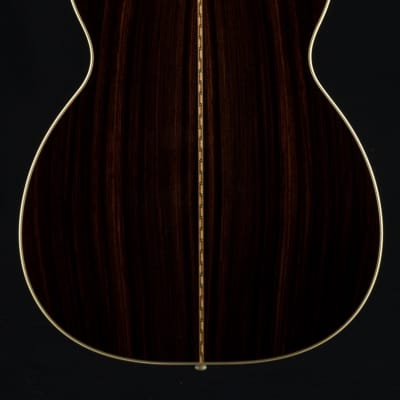 Bourgeois OM-42 Black Top Adirondack Spruce and Indian Rosewood NEW image 5