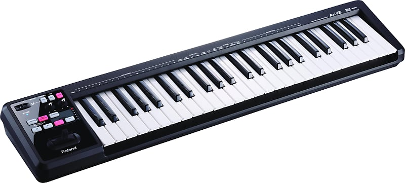 Roland A-49 Midi Keyboard Controller Black image 1