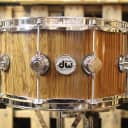 DW Collector's "Stretch Oak" over Maple VLT 7x14 Snare - SO#1157734 (video demo)