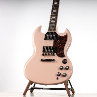 Shell pink deals gibson sg