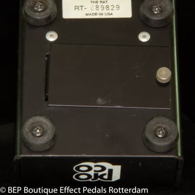 ProCo Small Box RAT 1988 s/n RT-089829 with LM308N op amp built by Woodcutter made in USA image 8