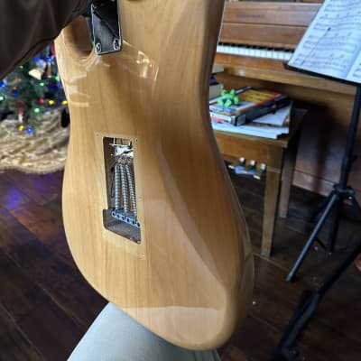 Big Apple Music Stratocaster-Style Electric Guitar mid 90s - Natural image 8