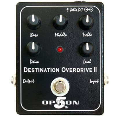 Reverb.com listing, price, conditions, and images for option-5-destination-ii-overdrive