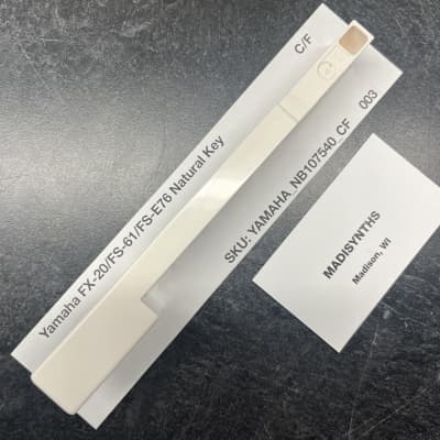 ORIGINAL Yamaha/Korg Replacement C/F Key (NB107540) for Yamaha DX7/DX5/DX9, SY77/SY85/SY99, Korg M1, Wavestation, Z1, etc