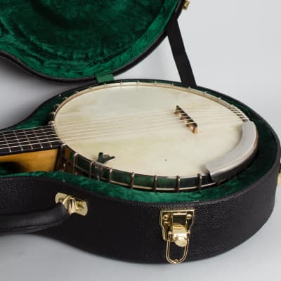Vega  Little Wonder Guitar Banjo (1924), ser. #76821, black tolex hard shell case. image 14
