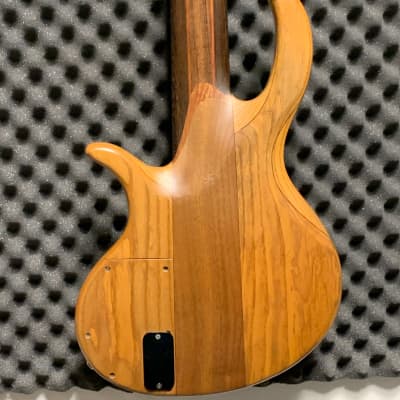 Elrick  5-String Bass, Thru-Neck, Bartolini  Pickups,Mid 90's ,Natural Finish image 4