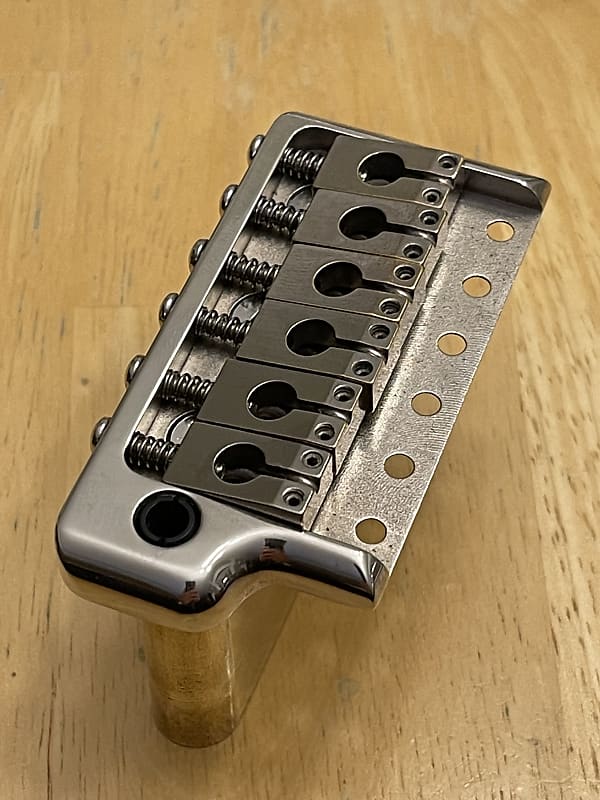 PRS Core USA Machined Tremolo Bridge, Gen II, Nickel, w/ Arm, ACC