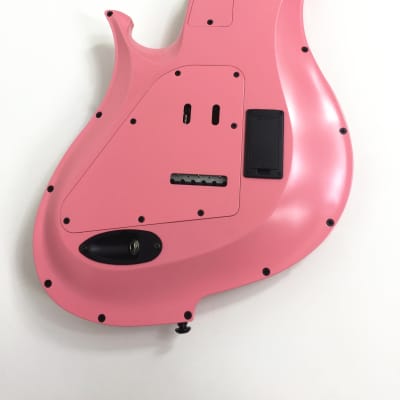KOLOSS GT4MPK Pink Aluminum Body Roasted Maple Neck Electric Guitar + Bag image 6
