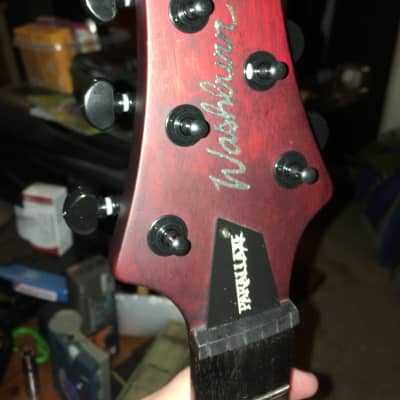 Washburn Parallaxe PXL10WA w/ Hard Shell Case image 6