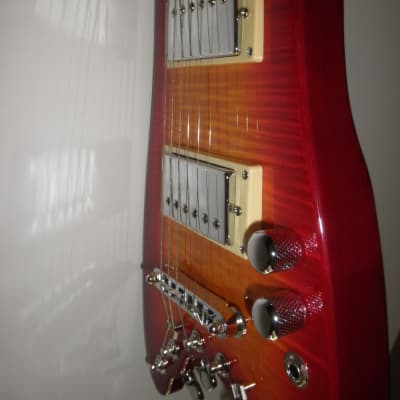 Strobel  Rambler Professional Travel Guitar - Cherry Sunburst image 12