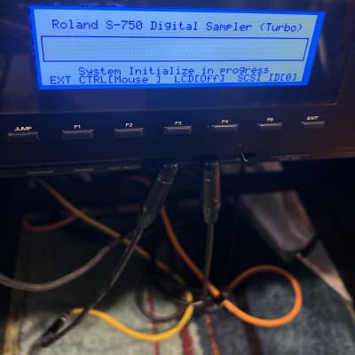 Roland S-750 Digital Sampler 1991 - Black