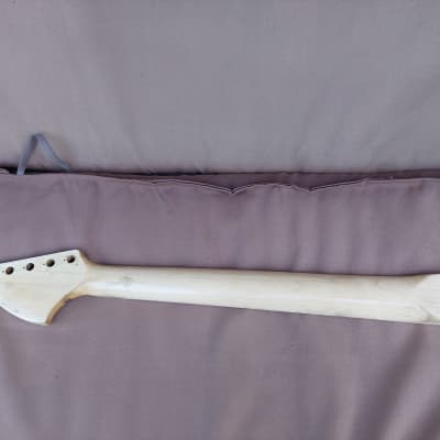 Squier Affinity Series Stratocaster Neck Maple fretboard 70's Big Headstock refinished image 5