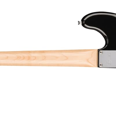 Fender Squier Paranormal Rascal Bass HH - Metallic Black image 5