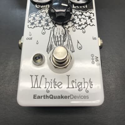 EarthQuaker Devices White Light Overdrive 2009 - 2015 - White / Black Print image 1