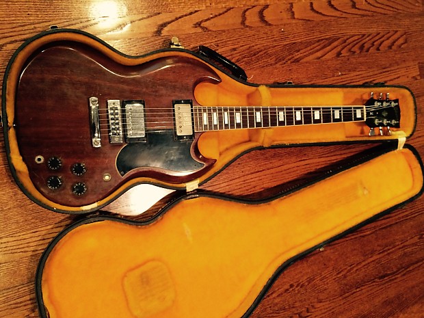 1974-75 Gibson SG レフトハンド ウォルナット Gibson SG 1974-75 Walnut | Reverb