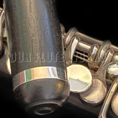 Burkart Lillian Burkart Piccolo #191 - Grenadilla Wood Body, Silver keys image 4
