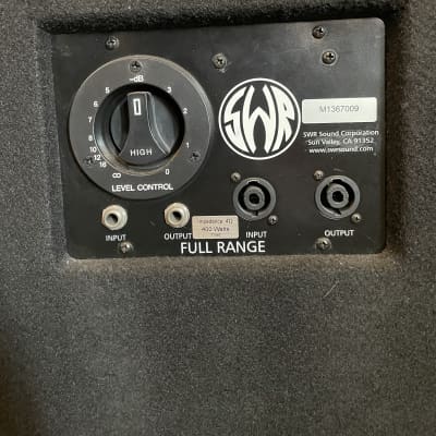 SWR Triad Bass Speaker Cabinet | Reverb