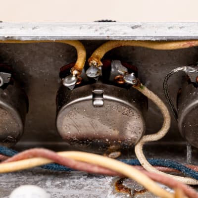 1968 Fender Vibro Champ Drip Edge Vintage Class A Tube Amp, Near Mint w/ Black Panel Circuit image 13
