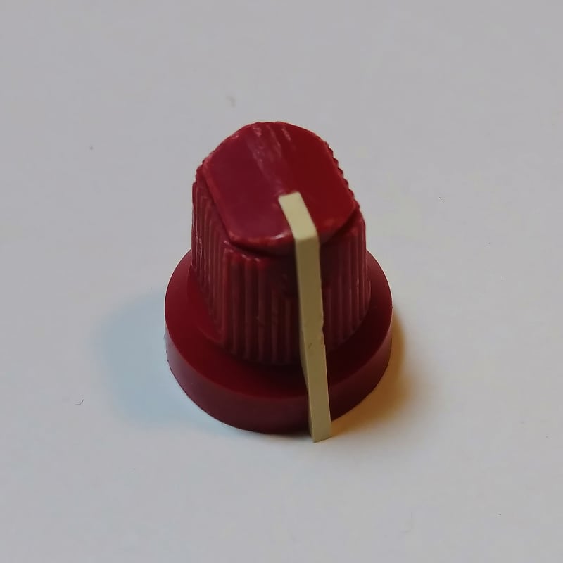 Fender Pointer Knob Red Reverb