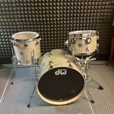 DW Collector’s Series “333” Pure Maple Drum Set 12/14/20 - Creme Oyster FinishPly image 1