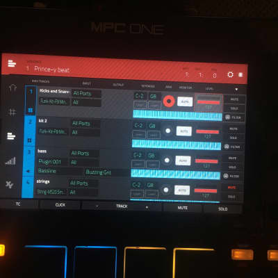 Akai MPC One Standalone MIDI Sequencer 2020 - Present - Black image 12