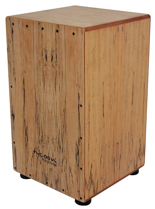 Tycoon Percussion Legacy Series Spalted Maple Cajon image 1