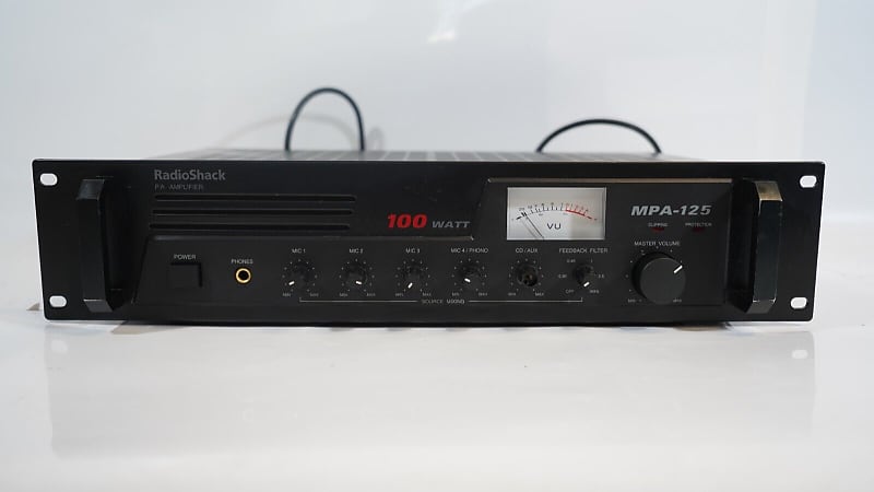 Radio Shack Optimus MPA-125 Mono PA Amplifier 100 Whats 2024