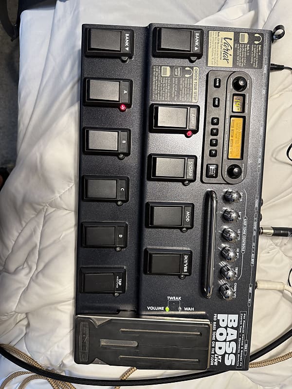 Line 6 Bass POD xt Live Multi-Effect and Amp Modeler | Reverb