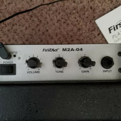 First Act M2A-110 Guitar Amplifier With Orgirinal Box Introduce Manual Good Working Tested image 2