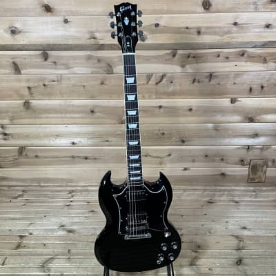 Gibson SG Standard Electric Guitar - Ebony image 2