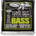 Ernie Ball 3832 Regular Slinky Coated Electric Bass Guitar Strings - .050-.105