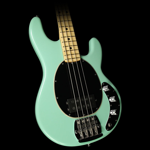 Ernie Ball Music Man Old Smoothie StingRay 4 H 40th Anniversary Mint Green image 3