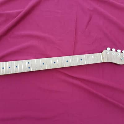 Musikraft Tele Telecaster Roasted 4A Flame Quartersawn Maple