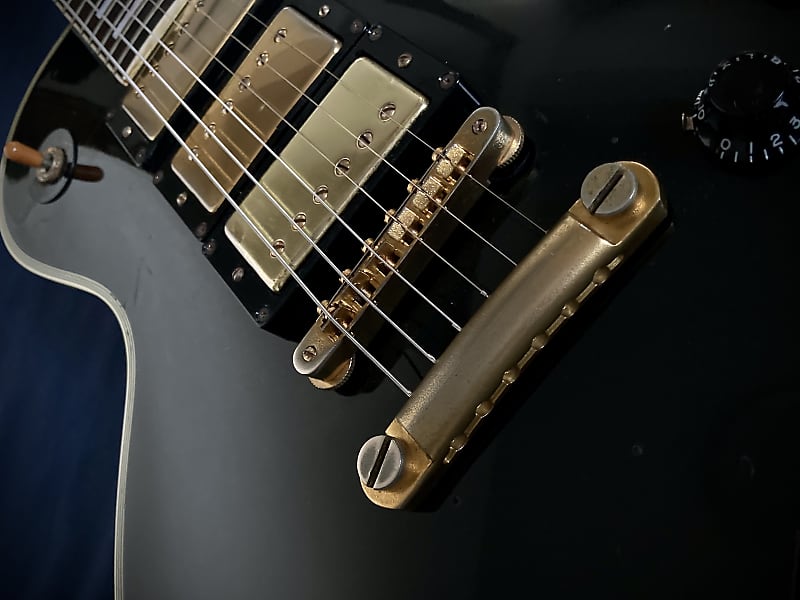 Greco EGC57 3PU Les Paul Custom 1989 Mint Collection Black