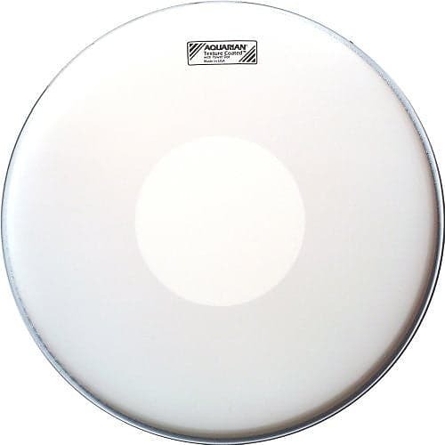Aquarian TCPD14 Texture Coated 14" Snare Drum Head, with Dot image 1