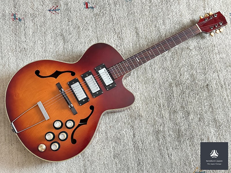 Teisco EP-17 Original '60s MIJ Vintage Hollow Body Electric