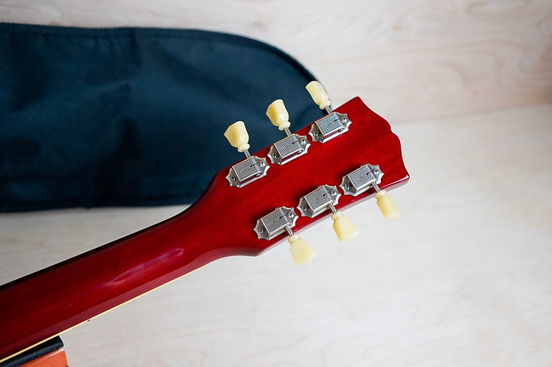 Burny Super Grade Singecut Standard 1980's Cherry Sunburst