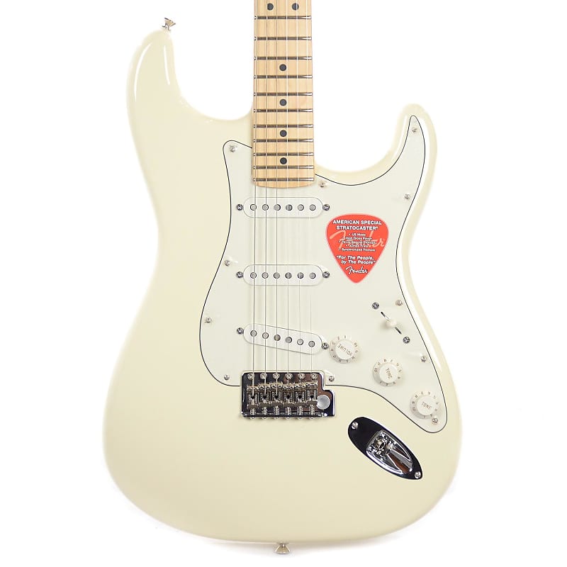 Fender American Special Stratocaster Olympic White | Reverb