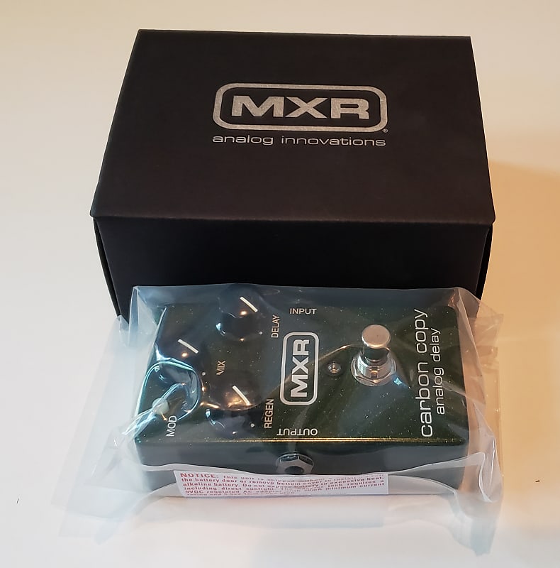 MXR M169 Carbon Copy Analog Delay - Green image 1