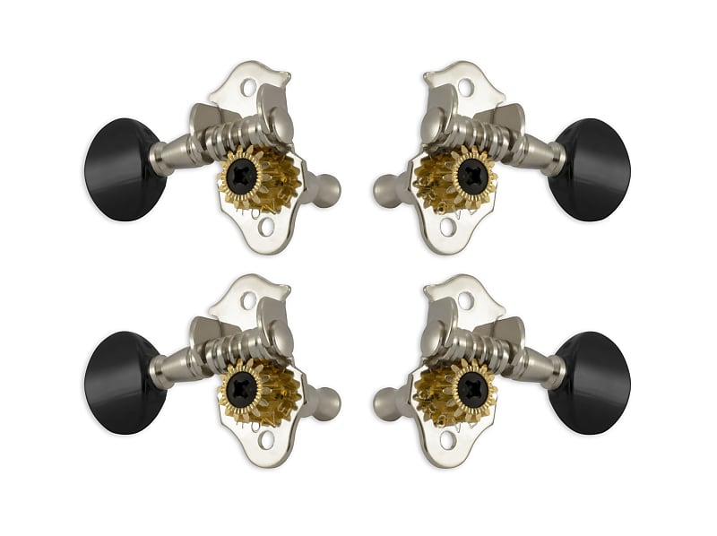 Grover 9NB Sta-Tite 4B Têtes De Mécaniques Ukulélé