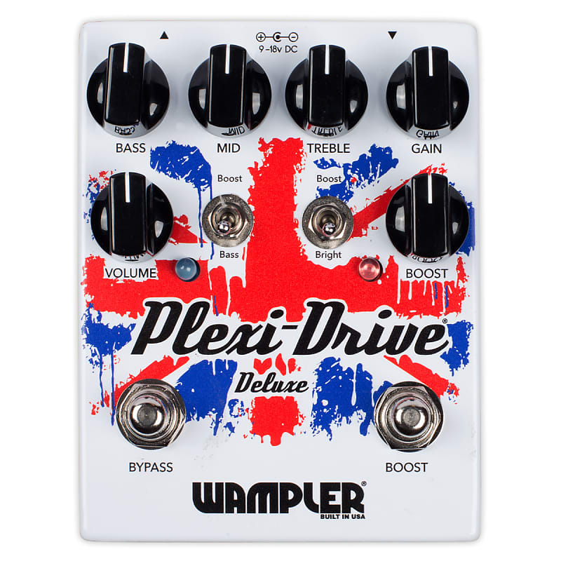 Wampler Plexi Drive Deluxe Guitar Overdrive Effect Pedal image 1