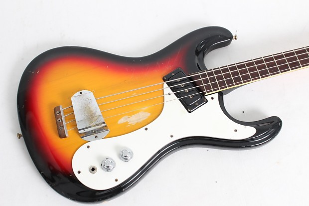 Mosrite Ventures Bass Sunburst 1966 image 1