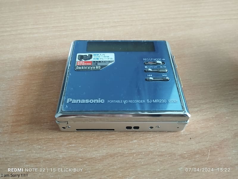 Panasonic SJ MR 230 2002 - Panasonic Walkman Portable mini