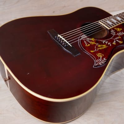 Gibson Hummingbird Custom 1977 Wine Red w/ Tags, OHSC image 10
