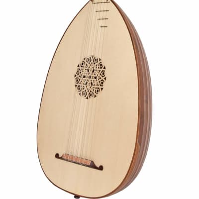 Roosebeck Deluxe Package Includes: 6-course Lute - Sheesham & Spruce + Chromatic Tuner for Lute image 2