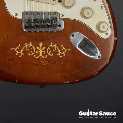 Fender Masterbuilt Dennis Galuskza SRV Lenny Tribute Stevie Ray Vaughan Stratocaster Rare 2004 (Cod.1066) image 5