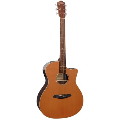 Rathbone No.3 Electro Acoustic Guitar - Cedar / Ebony image 2