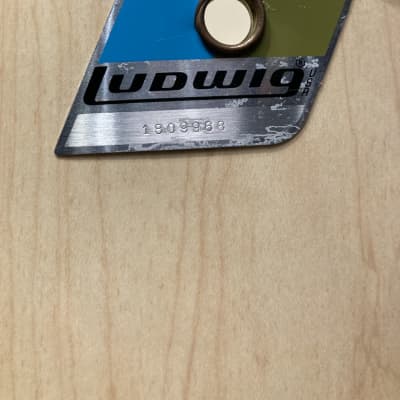 Frankie Banali's Quiet Riot, Ludwig 12" No. 2374P Conga w/Case Blue/Olive - Maple Cortex image 2